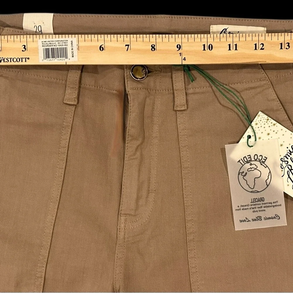 New With Tags.  Woman’s Cosmic Blue Love Ankle Cargo Tan Sz. 29 Nice! - Picture 5 of 15